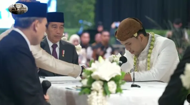 Thariq Halilintar dan Aaliyah Massaid resmi menikah pada Jumat, 26 Juli 2024 (Foto: YouTube/Thariq Halilintar)