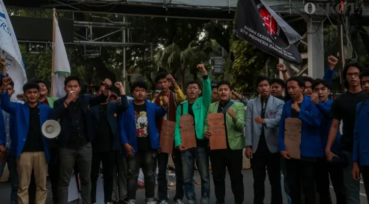 BEM SI kembali membatalkan aksi demonstrasi pada Selasa, 2 September 2025. Poskota/Ahmad Tri Hawaari