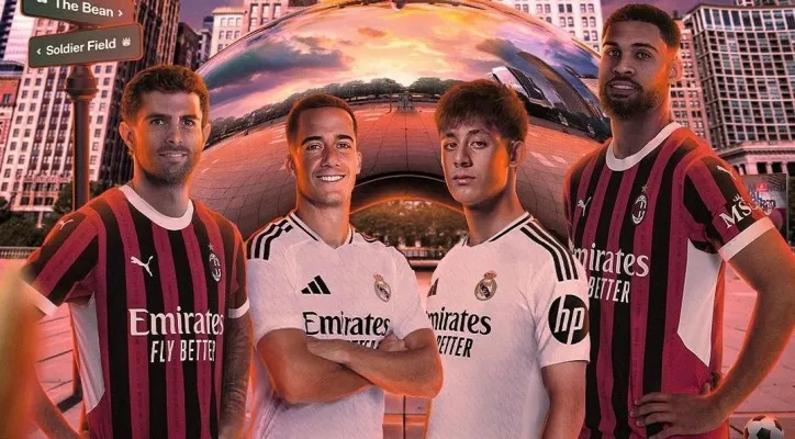 Prediksi starting dan skor Real Madrid vs AC Milan (Foto: Instagram @realmadridfc)