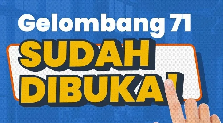 Cek cara daftar Prakerja gelombang 71 supaya dapat saldo DANA gratis Rp700.000 (instagram/prakerja.go.id)