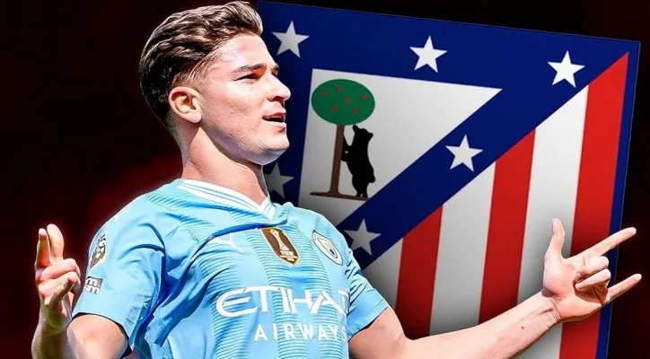 Julian Alvarez selangkah lagi menjadi pemain Atletico Madrid (instagram/@marca)