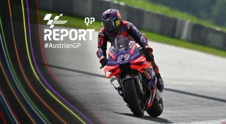 Jorge Martin raih pole position dengan catatan rekor 1 menit 27 detik di kualifikasi MotoGP Austria 2024 Red Bull Ring Circuit. (Foto: motogp.com)