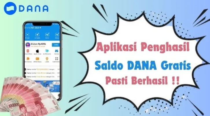 APK penghasil saldo DANA gratis ini dapat menghasilkan uang senilai Rp275.000 yang cair ke dompet elektronik Anda. (Foto: Poskota/Aldi Irawan)