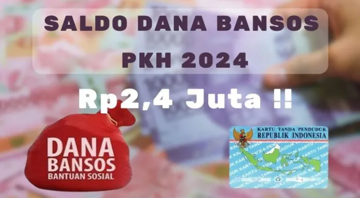 Pemerintah melalui bansos PKH 2024 telah menyalurkan total saldo dana hingga Rp2,4 juta ke KPM dengan NIK KTP dan KK yang sudah terverifikasi ini, info selengkapnya cek disini. (Poskota/Aldi Harlanda Irawan)