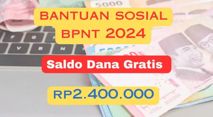 Nama yang berhasil terdata berhak untuk mendapatkan  saldo dana gratis Rp2.400.000 dari pemerintah melalui program Bantuan Sosial BPNT 2024 (Poskota/Herdyan Anugrah Triguna)