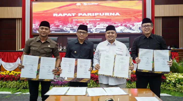 Foto: DPRD Kota Bogor pembentukan Rancangan Peraturan Daerah (Raperda) tentang Pencegahan dan Pemberantasan Penyalahgunaan dan Peredaran Gelap Narkotika dan Prekursor Narkotika (P4GN). (Dok. Setwan Kota Bogor)