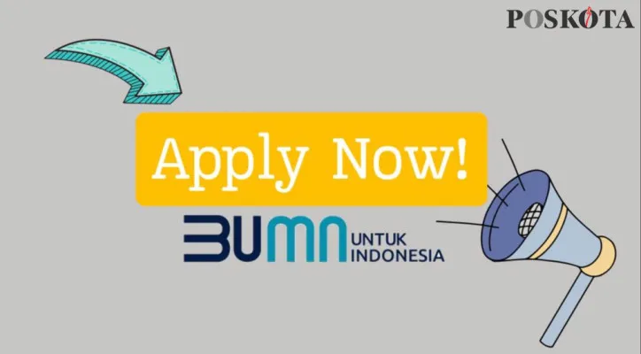 Lowongan kerja (Loker) terbaru di BUMN ntuk lulusan SMA/SMK sederajat hingga S1 semua jurusan.(Poskota/Mutia Dheza Cantika)