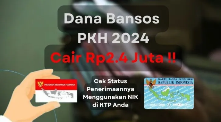 NIK KTP atas nama yang terdaftar di DTKS ini, menerima subsidi bansos PKH 2024, dengan total saldo Rp2.400.000 ke rekening BRI BNI dan Mandiri, Cek disini info lengkapnya. (Poskota/Aldi Harlanda Irawan)