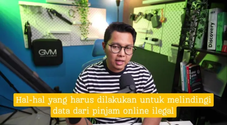 Hal-hal yang harus segera dilakukan untuk melindungi data apabila DC Pinjol menyadap nomor Hp di kontak Anda.(YouTube/Fintech ID)