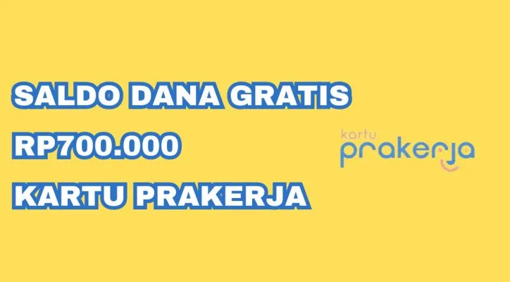 Klaim saldo DANA gratis Rp700.000 dari Kartu Prakerja. Cek persyaratannya! (Poskota/Herdyan Anugrah Triguna)