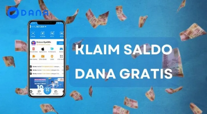 Selamat, bagi Anda yang beruntung bisa dapatkan saldo DANA secara gratis Rp175.000 ke dompet elektronik. (Poskota/Aldi Harlanda Irawan)