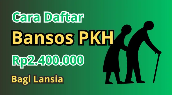 Bansos PKH bagi lansia cair hingga Rp2.400.000, ini cara pengajuannya. (Poskota/Syifa Luthfiyah)