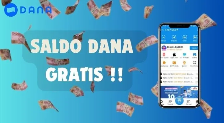 Simak disini 3 cara mudah untuk mendapatkan saldo DANA gratis yang lansung cair ke dompet elektronik. (Poskota/Aldi Harlanda Irawan)