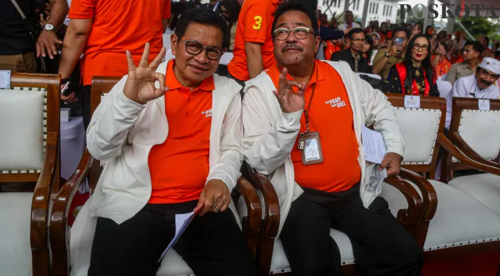 Gubernur Jakarta Pramono Anung dan Wakil Gubernur Jakarta Rano Karno. (Dok. Poskota)