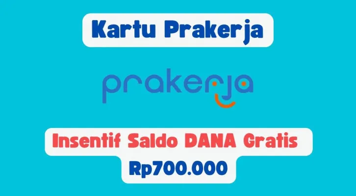 Klaim saldo DANA gratis Rp700.000 dari pemerintah dengan mengikuti program pelatihan Kartu Prakerja (Poskota/Herdyan Anugrah Triguna)