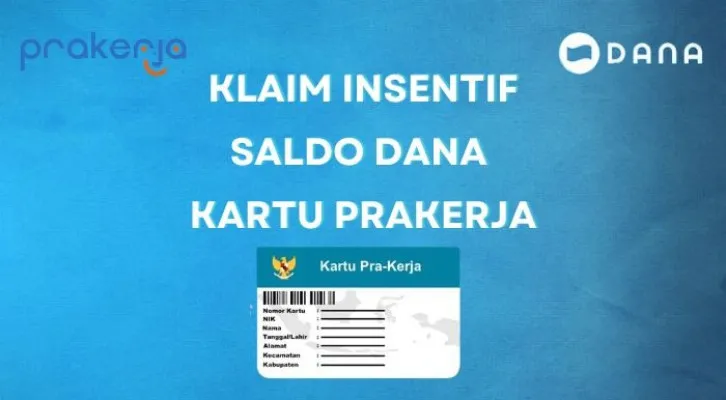 Insentif saldo DANA gratis Rp700.000 dari Kartu Prakerja bisa terkirim ke dompet elektronik Anda, ketahui disini informasi selengkapnya tentang Gelombang 72. (Poskota/Aldi Harlanda Irawan)