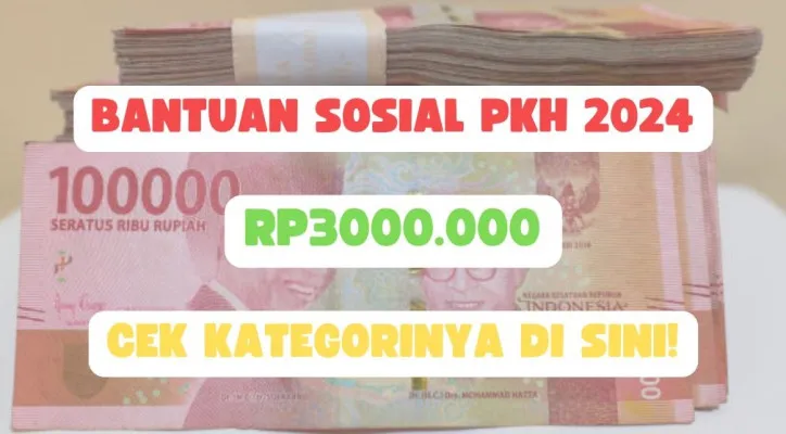 Nama dan NIK Anda di KTP dan KK berhasil dapatkan saldo dana gratis Rp3.000.000 melalui bantuan sosial PKH 2024. Cek selengkapnya di sini!  (Poskota/Herdyan Anugrah Triguna)