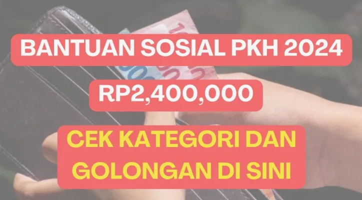 NIK KTP dan nama ini terdata untuk menerima saldo dana gratis Rp2.400.000 dari pemerintah atas pencairan Bantuan Sosial subsidi PKH 2024 (Poskota/Herdyan Anugrah Triguna)