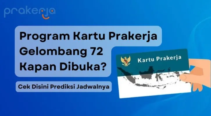 Apakah Prakerja Gelombang 72 akan dibuka pendaftaranya? simak berikut ini prediksi jadwal pembukaannya dan Anda bisa dapatkan insentif saldo DANA gratis Rp700.000 ke dompet elektronik. (Poskota/Aldi Harlanda Irawan)