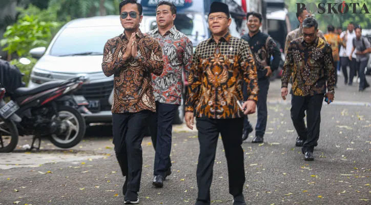 Prabowo Minta Masyarakat Hargai Sikap Ksatria Gus Miftah Yang Mundur Dari Jabatan Utusan Khusus Presiden.(Poskota/Ahmad Tri Hawaari).