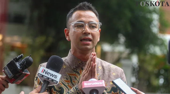 Kontoroversi Raffi Ahmad sebagai Utusan Khusus Presiden. (Poskota/Ahmad Tri Hawaari).