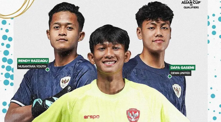 Prediksi starting Timnas Indonesia U-17 di Grup G babak Kualifikasi Piala Asia U-17 2025. (Instagram @timnasindonesia)