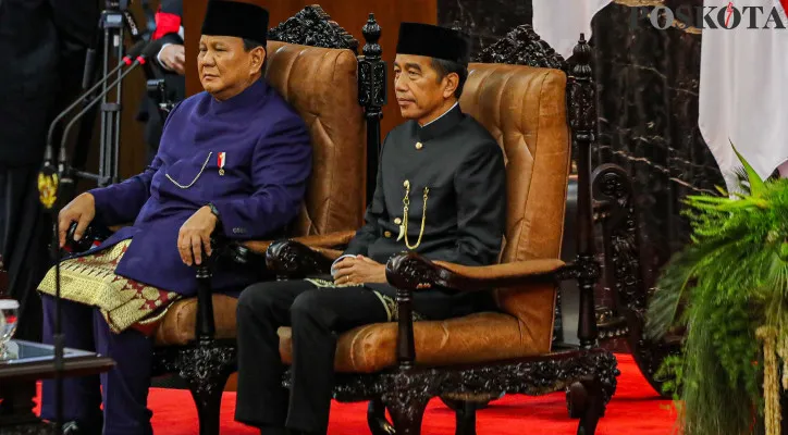 Presiden Prabowo Subianto buka suara terkait kelanjutan kebijakan bansos pada peemrintahan Jokowi. (Poskota/Ahmad Tri Hawaari)