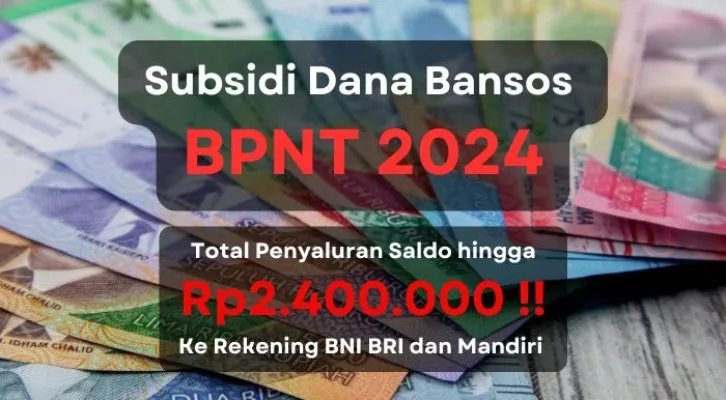 Pemilik KTP dengan NIK yang tercantum di DTKS dapat menerima subsidi dana Rp2.400.000 dari pemerintah melalui program bansos BPNT 2024, informasi selengkapnya cek disini. (Poskota/Aldi Harlanda Irawan)