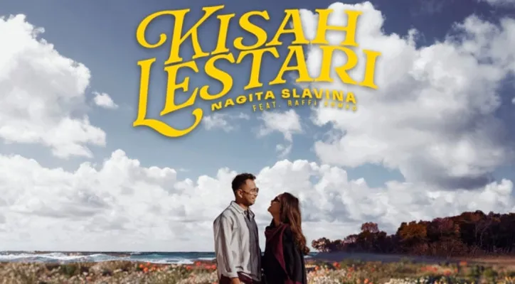 Nagita Slavina feat Raffi Ahmad - Kisah Lestari, lagu spesial menyambut anniversary ke 10 tahun. (Tangkapan Layar/Nagita Slavina)