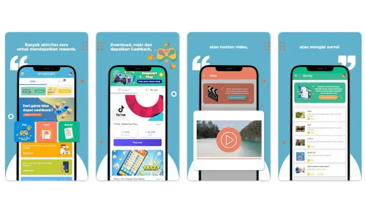 Klaim saldo DANA gratis dari aplikasi Snapcart. (Play Store/ Tangkapan layar aplikasi Snapcart)
