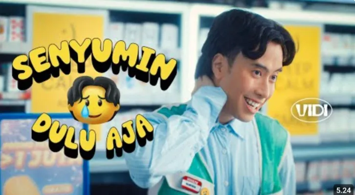 Lirik dan makna lagu 'Senyumin Dulu Aja' - Vidi Aldiano (Foto/YouTube: VIDI)