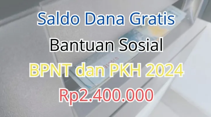 NIK dan nama Anda dipilih pemerintah mendapatkan saldo dana gratis Rp2.400.000 dari subsidi BPNT dan PKH 2024. (Poskota/Herdyan Anugrah Triguna)