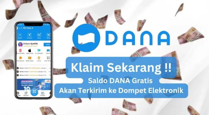 Klaim saldo dana gratis dengan memanfaatkan internet.(Poskota/Aldi Harlanda Irawan)