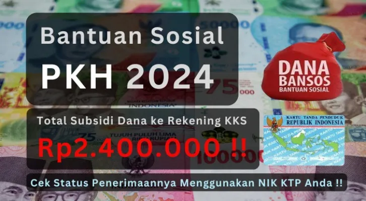 NIK e-KTP milik KPM kini dapat menerima subsidi dana bansos PKH 2024 dengan total saldo Rp2.400.000 ke rekening KKS via Himbara, informasi lengkapnya cek disini. (Poskota/Aldi Harlanda Irawan)