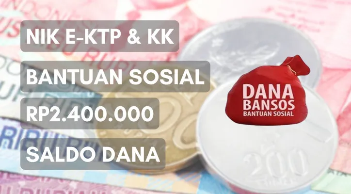 NIK E-KTP dan KK Anda lolos menerima saldo dana Rp2.400.000 dari subsidi pemerintah bantuan sosial BPNT 2024 (Poskota/Herdyan Anugrah Triguna)