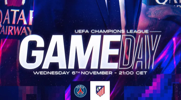 PSG vs Atletico Madrid: link live streaming, jadwal lengkap dan prediksi line up pertandingan dini hari nanti. (X/PSG)