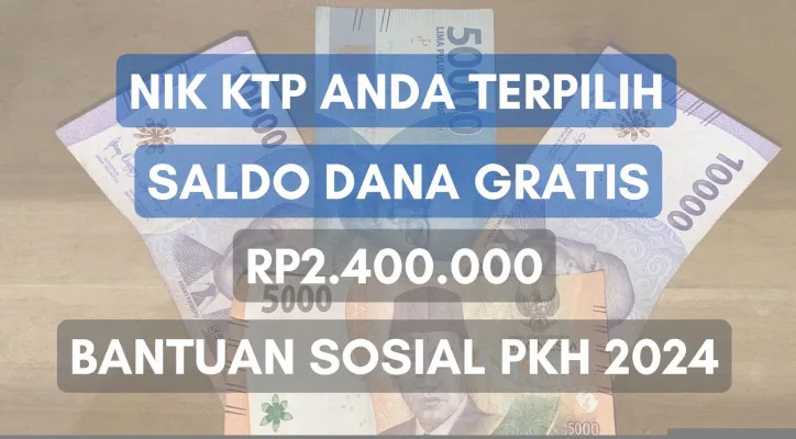 NIK KTP Anda beruntung menjadi penerima saldo dana gratis Rp2.400.000 dari Bantuan Sosial PKH 2024! (Poskota/Herdyan Anugrah Triguna)