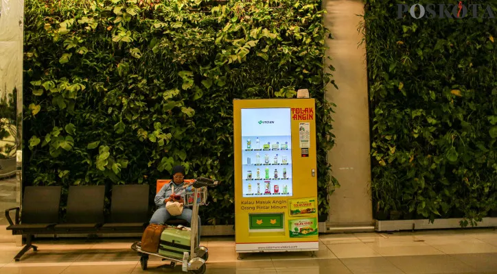 Wajah Baru Pemandangan Hijau Terminal 3 Kedatangan Bandara Soekarno Hatta