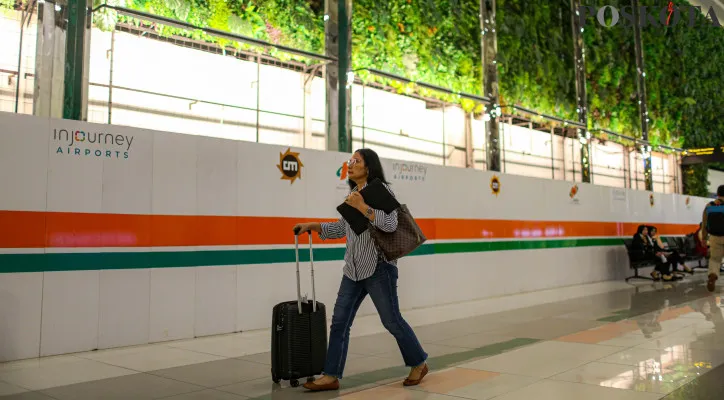 Wajah Baru Pemandangan Hijau Terminal 3 Kedatangan Bandara Soekarno Hatta