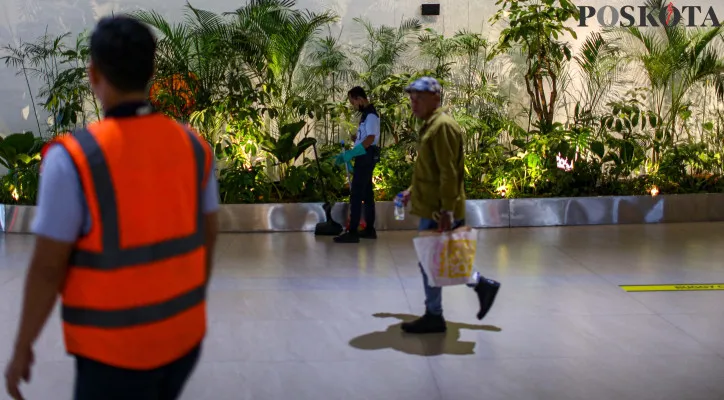 Wajah Baru Pemandangan Hijau Terminal 3 Kedatangan Bandara Soekarno Hatta