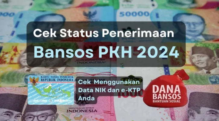 Informasi terbaru terkait subsidi dana bansos PKH November-Desember 2024! saldo akan segera disalurkan ke rekening KKS, Cek disini status pencairan menggunakan NIK KTP Anda. (Poskota/Aldi Harlanda Irawan)