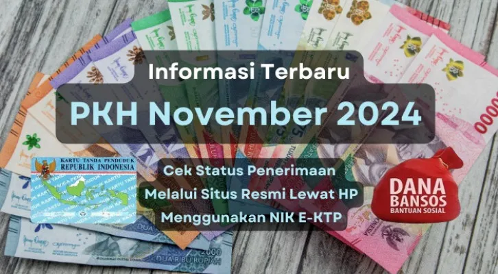 NIK KTP atas nama Anda telah terdata oleh kemensos sebagai penerima penyaluran saldo dana dari subsidi bansos PKH November 2024, Cek disini cara melihat status pencariannya. (Poskota/Aldi Harlanda Irawan)