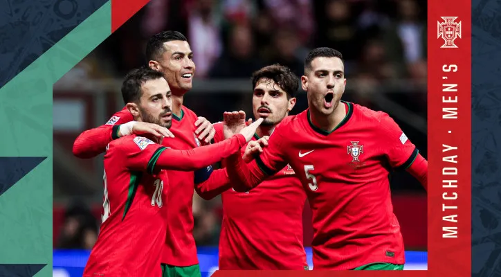 Portugal vs Polandia: link live streaming, jadwal pertandingan dan prediksi line up. (X/Portugal)