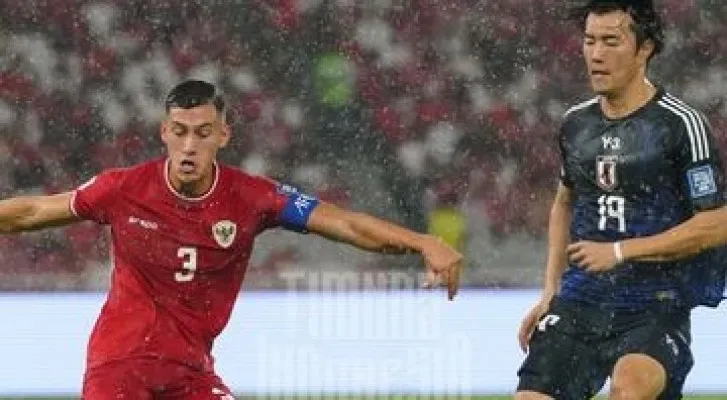 Hingga menit akhir, Timnas Indonesia mencoba bermain lebih menyerang. Namun, dominasi Jepang tetap tidak terbendung, dan skor 4-0 bertahan hingga peluit panjang dibunyikan. (Instagram/@timnasinsonesia)