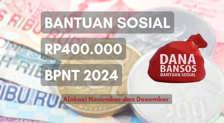 Saldo Dana Gratis Rp400.0000 cair ke rekening KKS melalui Bantuan Sosial BPNT 2024 tahap 6 untuk Nama dan NIK KTP terdaftar di DTKS! (Poskota/Herdyan Anugrah Triguna)