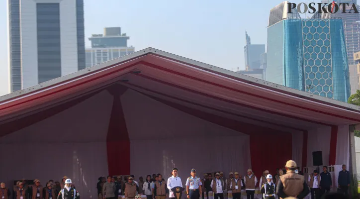 Gibran Hadiri Apel Siaga Bawaslu Menjelang Hari Tenang Pilkada 2024