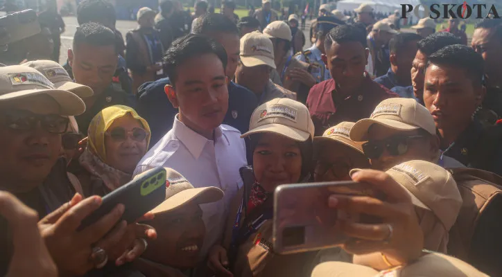 Gibran Hadiri Apel Siaga Bawaslu Menjelang Hari Tenang Pilkada 2024