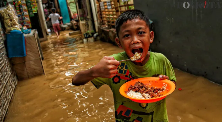 18 RT dan 4 Jalan Terendam Air Akibat Banjir Meluas