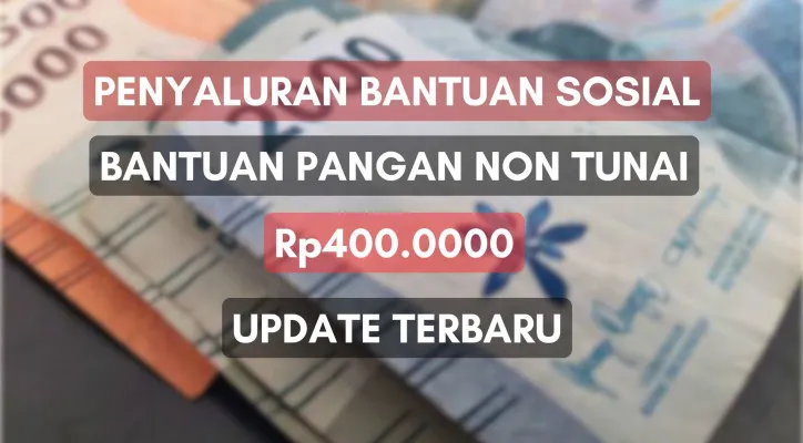 Update pencairan bantuan sosial BPNT 2024(Poskota/Herdyan Anugrah)