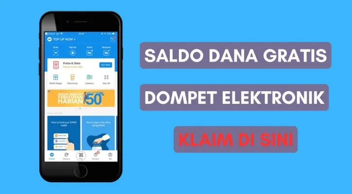 Saldo DANA Gratis Rp425.000 siap masuk ke dompet elektronik Anda. Cek caranya di sini! (Poskota/Herdyan Anugrah)